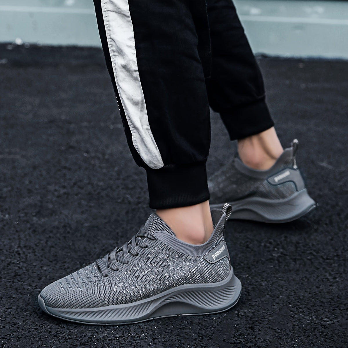 Men's Lace Cushion Running Shoes