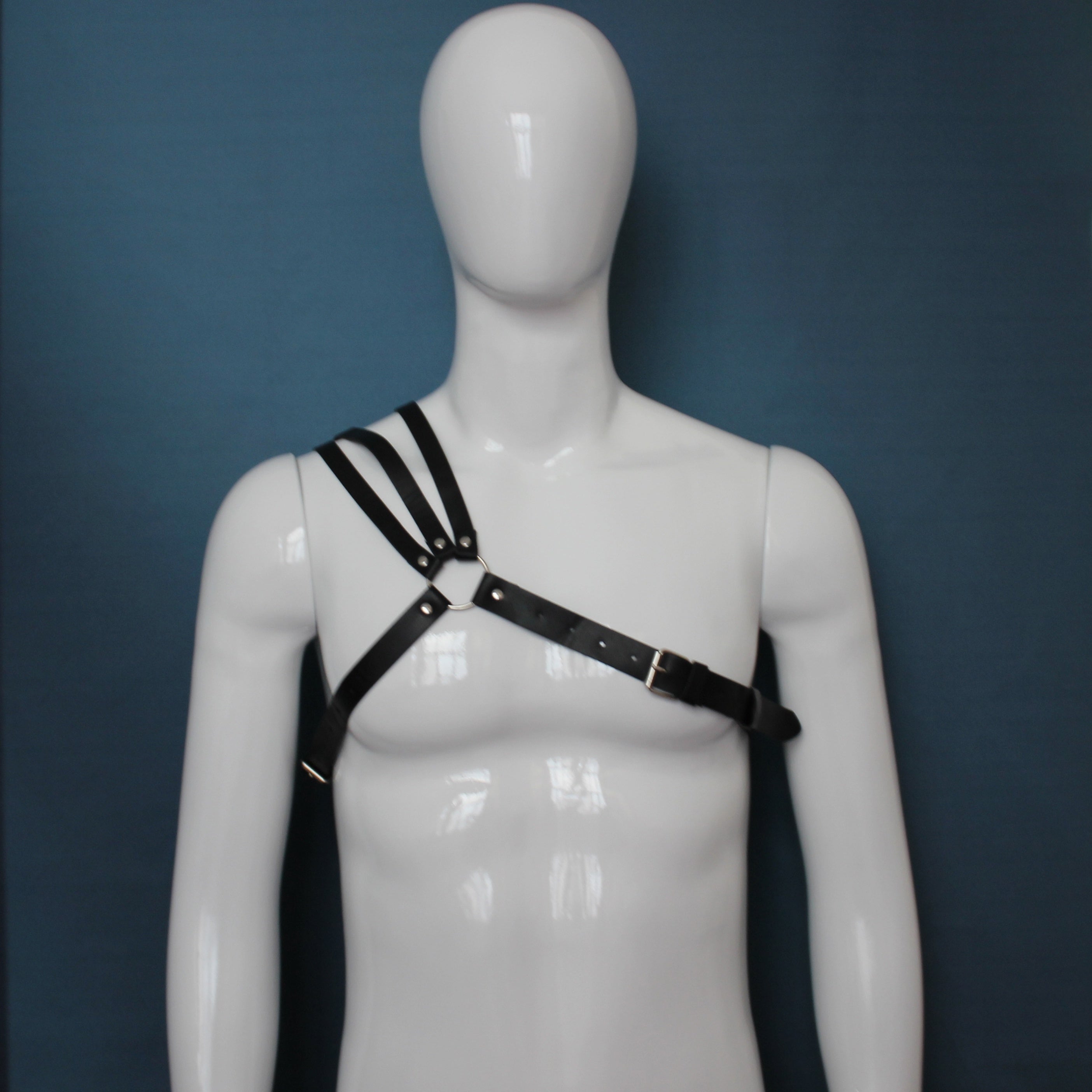 Men's Gothic Performance PU Leather Harness