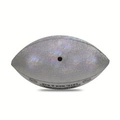 Glitter American Football Christmas To Our Son From Mom And Dad Size 9