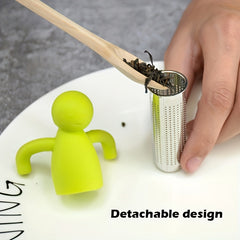 Doll Shaped Tea Filter 304 Stainless Steel Infuser