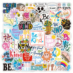 50pcs Psycholinguistic Writing Series Stickers Waterproof Decorative Stickers