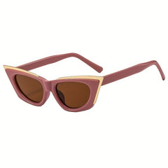 Y2K Cat Eye Sunglasses Retro UV400 Sun Shades