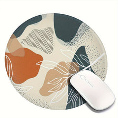 Modern Abstract Mouse Pad Office Decor Women Desk Accessories Gift Coworker