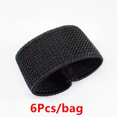 6x Elastic Belt Keepers Strap Organizer for Wide Belts Backpack Holder
