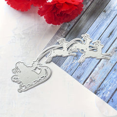 1pc Christmas Santa Claus Scrapbooking Metal Die Cut