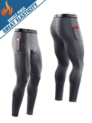 Men's Fitness Pants Quick Drying Sports Tights Basketball Running Leggings