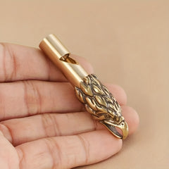 Copper Eagle Whistle Key Chain for Survival Hiking