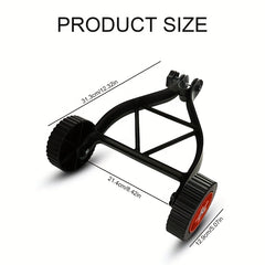 Adjustable Support Wheel for Lawn Trimmer Push Mower