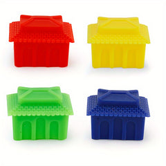 30pcs Stackable Small House Chess Game Building Toy