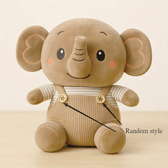 Elephant Plush Toy Doll Overalls Elephant Doll Gift Activity Gift