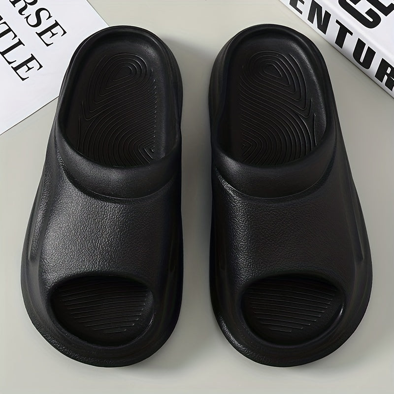 Men's Cloud Slides Pillow Slippers Lightweight Open toe Shoes