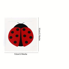 Ladybug Fly Catcher Window Stickers 30pcs