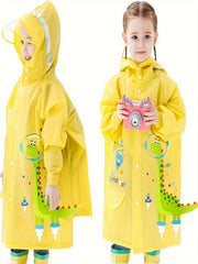 Girls Unicorn Graphic Hooded Raincoat - Gift