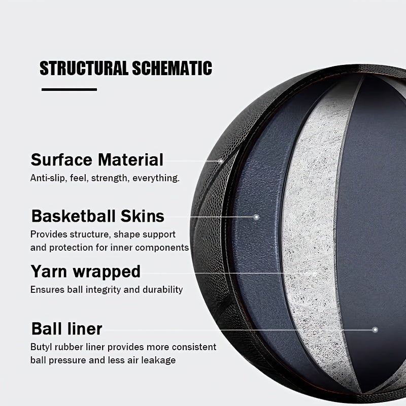 Customized Engraved Image Text Basketball Gift For Basketball