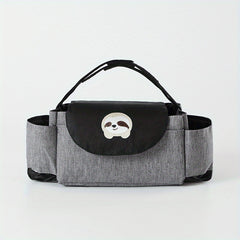 Stroller Organizer Bag with 2 Cup Holders for Diaper Phone Toys Baby Items