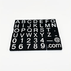 41pcs MOC Small Building Blocks Numbers and Letters DIY Set
