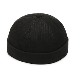 Corduroy Solid Mens Beanie Hat