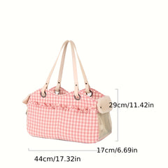 Pet Going Out Handbag Cat Bag Four Seasons Portable Dog Carrier Bag
