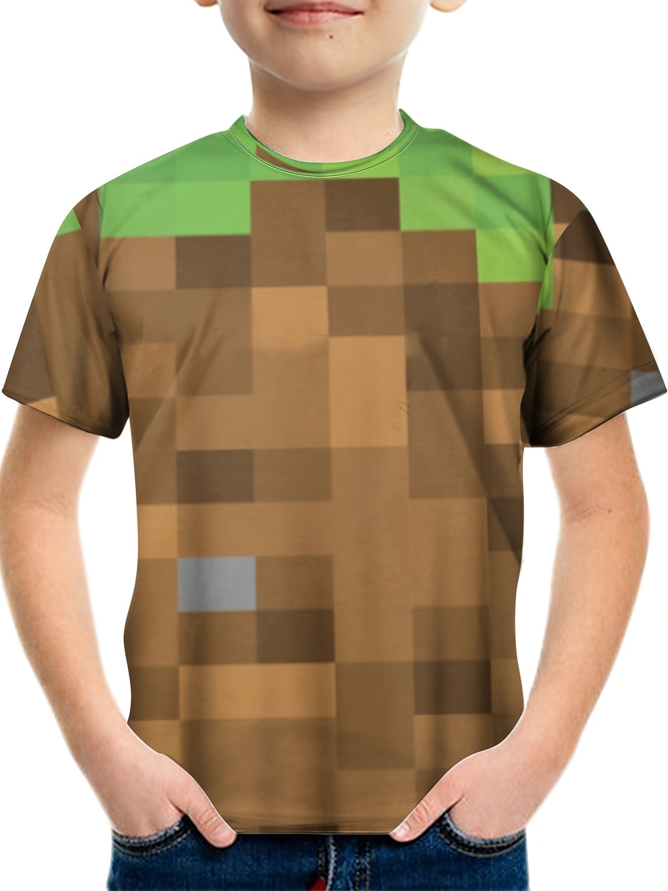 3D Print Kids Graphic Tees Streetwear