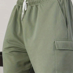 Men's Retro Style Casual Drawstring Shorts