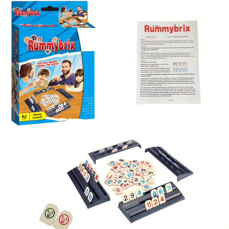 Rami Tile Game for Family Fun Puzzle Toys