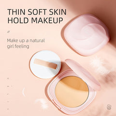 Concealer Compact Natural Matte Finish Setting Powder