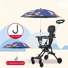 Multifunctional Sunshade Umbrella Tricycle UV Protection Sunscreen Umbrella