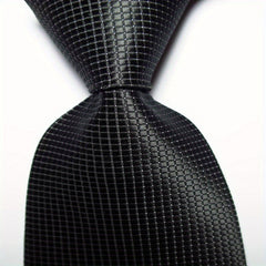 Men's Plaid Pattern Tie Multiple Colors