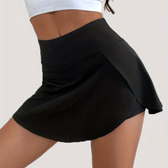 Women's Anti Runout Short Skirt Loose Running Shorts