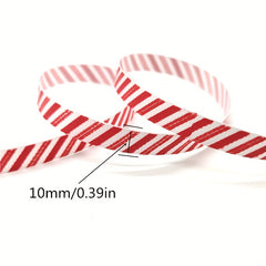 5 Yards Christmas Grosgrain Ribbon for Gift Wrapping Wedding Decor