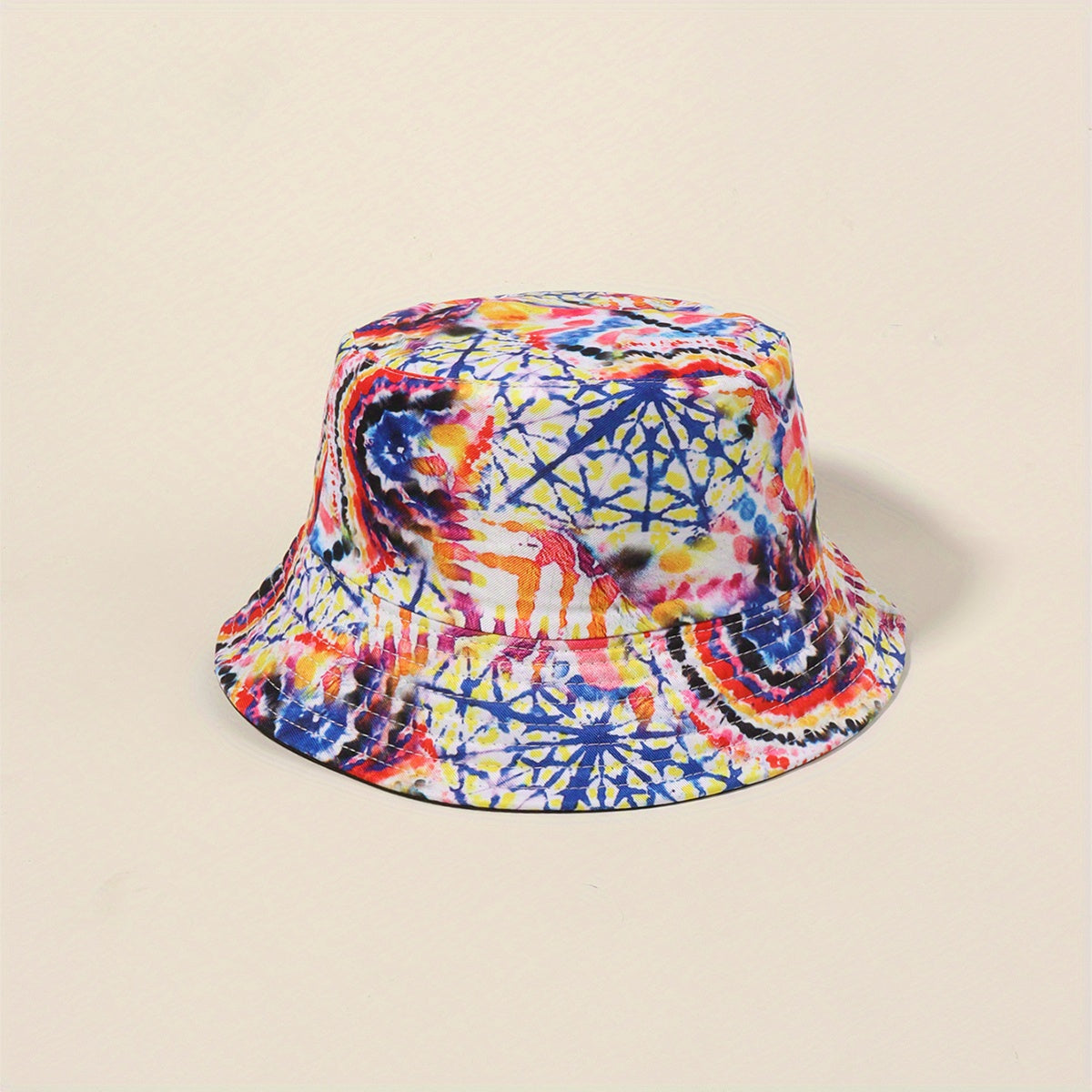 Tie Dye Fisherman Cap Sunscreen Basin Hat