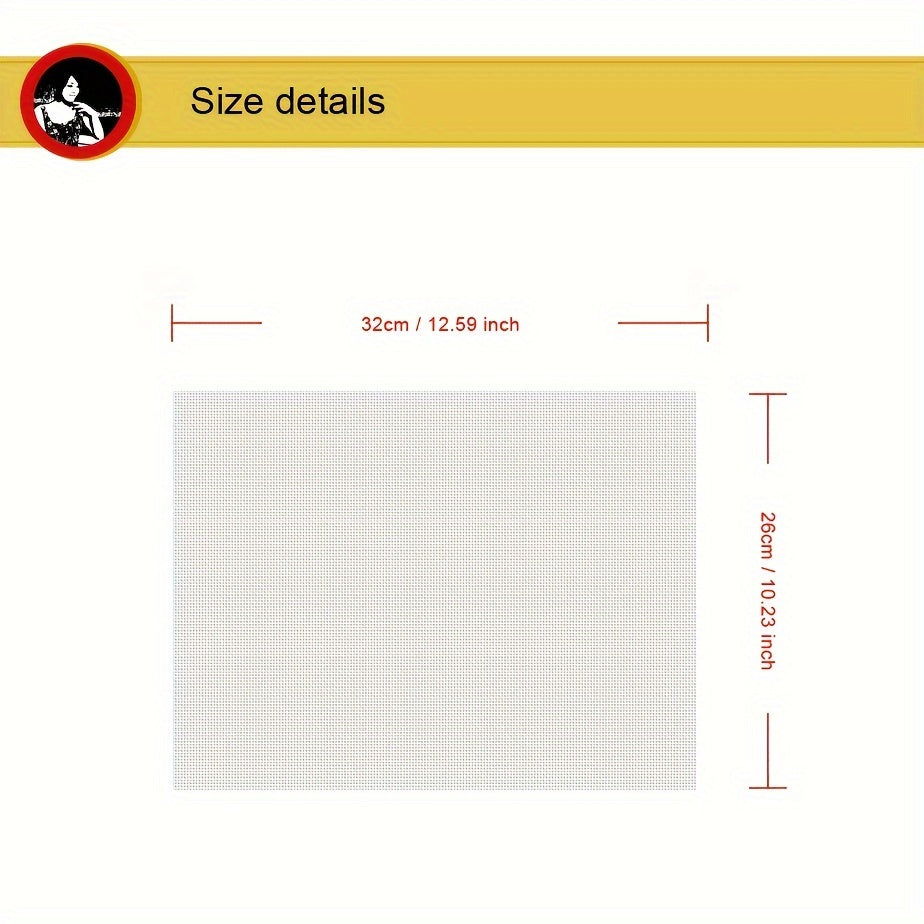 DIY Cross Stitch Kit Coffee House Flower Pattern Material