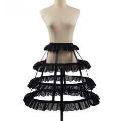 Ruffled Bustle Wedding Petticoat for Gown Jersey Bridal Accessories