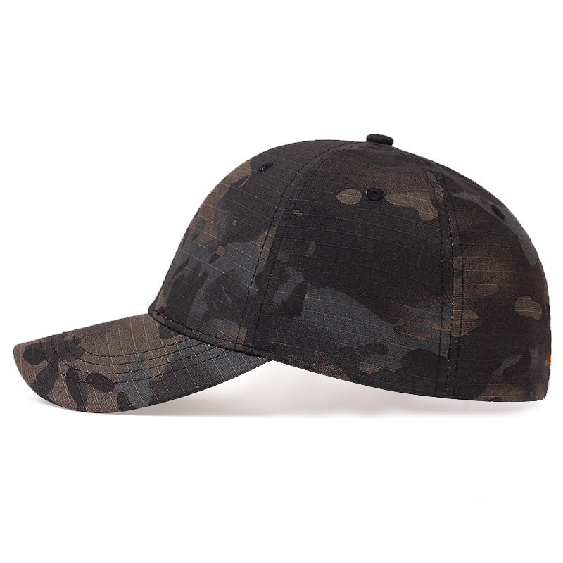 Camouflage Wolf Baseball Cap For Men