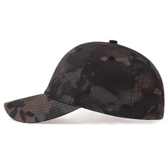 Camouflage Wolf Baseball Cap For Men