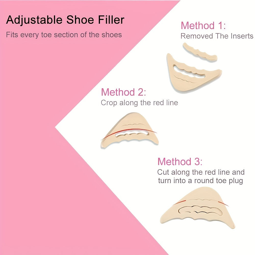 Adjustable Shoe Insoles & Toe Pads for Men and Women