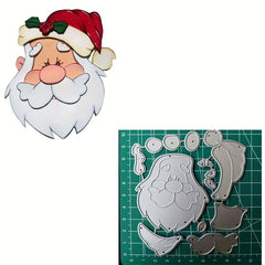 1pc Christmas Santa Claus Metal Cutting Dies Stencil Artistic Paper Embossing