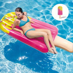Ice Pop Inflatable Water Float Beach Mattress