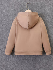 Boy's 2pcs Block Hoodie & Sweatpants Set Spring Fall