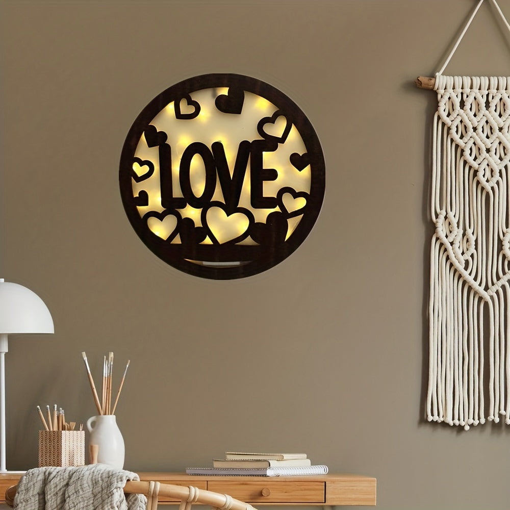Children's Room LOVE Decoration Hanging LED Creative Lamp