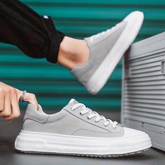 Men's Casual Skate Shoes Lace-up Walking Sneakers