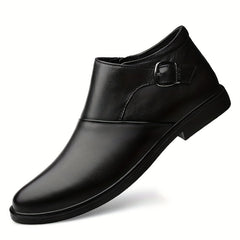 Men's Monk Strap Ankle Top Boots Wear resistant Non Slip Outdoor Casual Boots