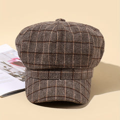 Men's Retro Newsboy Hat, Versatile Style