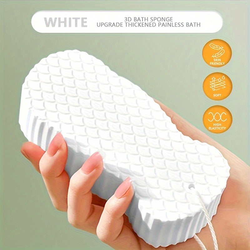 Exfoliating Bath Scrub Sponge Shower Brush