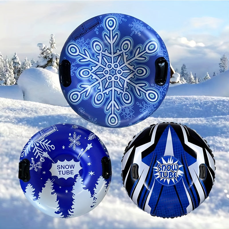 Winter Skiing Ring Waterproof Durable PVC Material Snow Sled 35-43inch