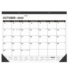 Large Desk Calendar 22x17 Professional Monthly Planner Oct - Aug