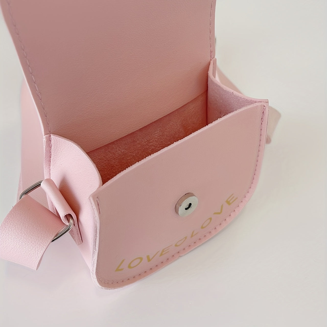Girls Cat Shoulder Crossbody Bag Coin Purse Rabbit Ears Crossbody Bag