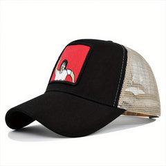 Embroidery Baseball Cap Patch Peaked Cap Mesh Hat