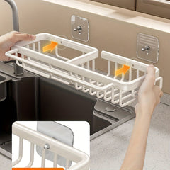 Kitchen Sink Rack Wall Hanging Drain Rack Sponge Rag Storage Rack