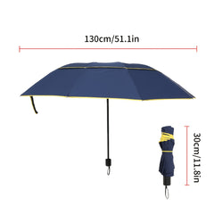 10-Ribs Double Layer Windproof Storm Umbrella